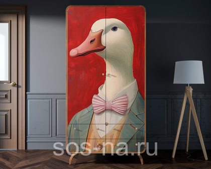 Шкаф "Ellipse Print" с ящиками принт